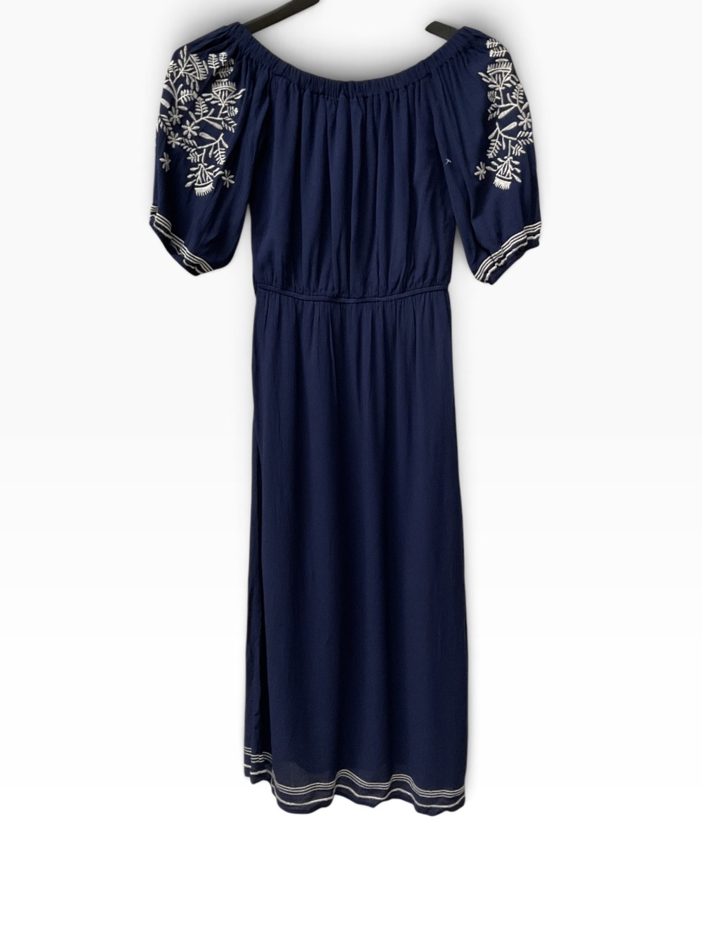 Brand New-Caslon embroidered midi or peasant dress